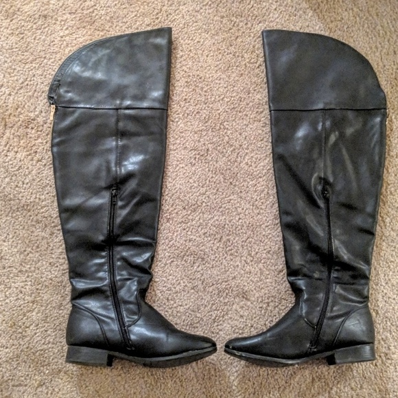 Black above the Knee boots - Picture 4 of 6